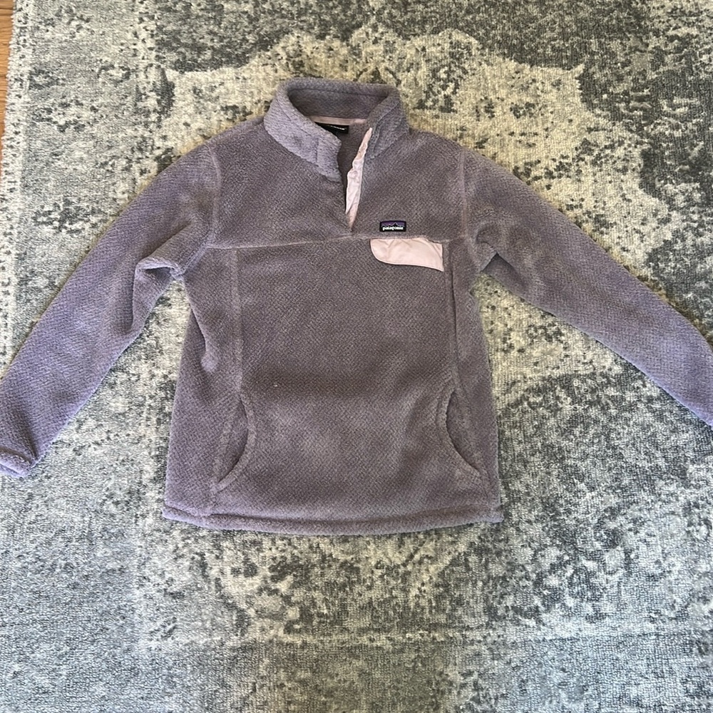 Patagonia Kids Pullover Lavender